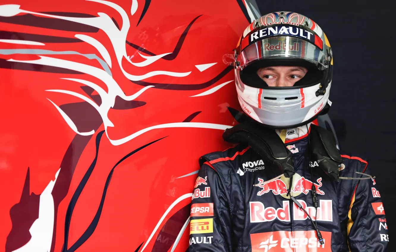 Фото обои Formula 1, Toro Rosso, Daniil Kvyat