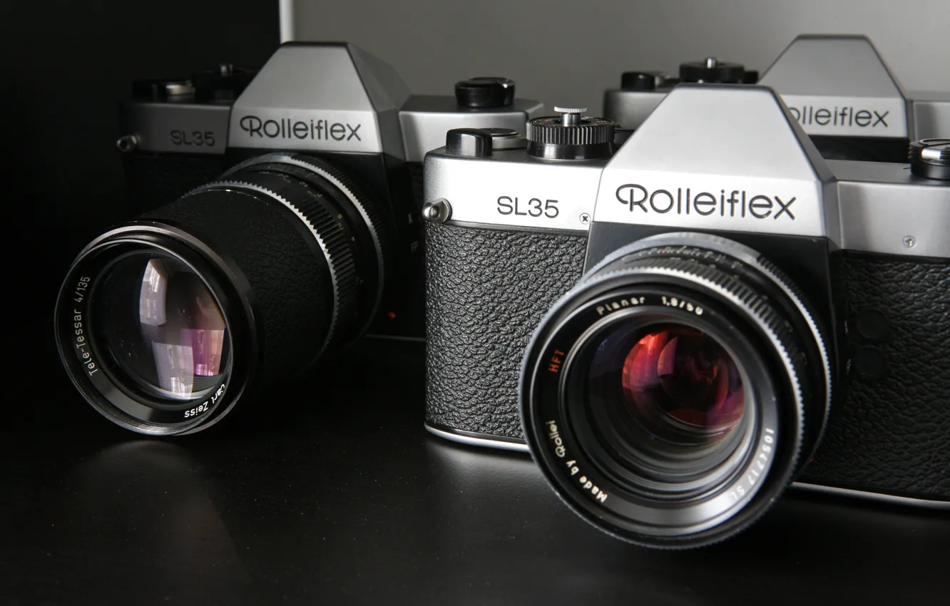 Фото обои макро, камера, Rollei SL35