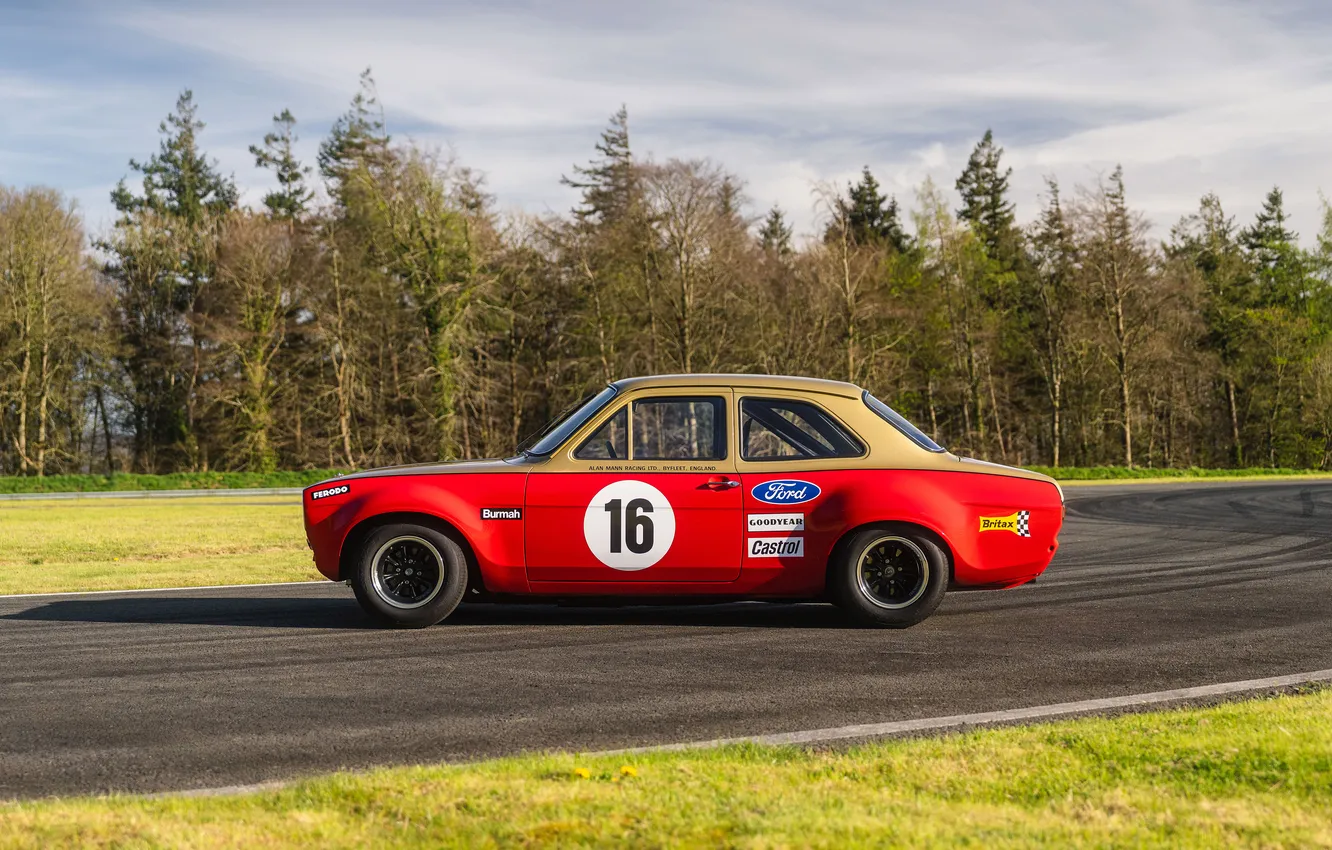 Фото обои ford, escort, motorworks, boreham, 68 edition, alan mann