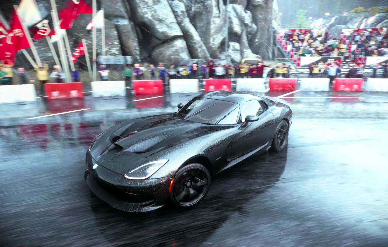 Фото обои car, Dodge, game, speed, Driveclub