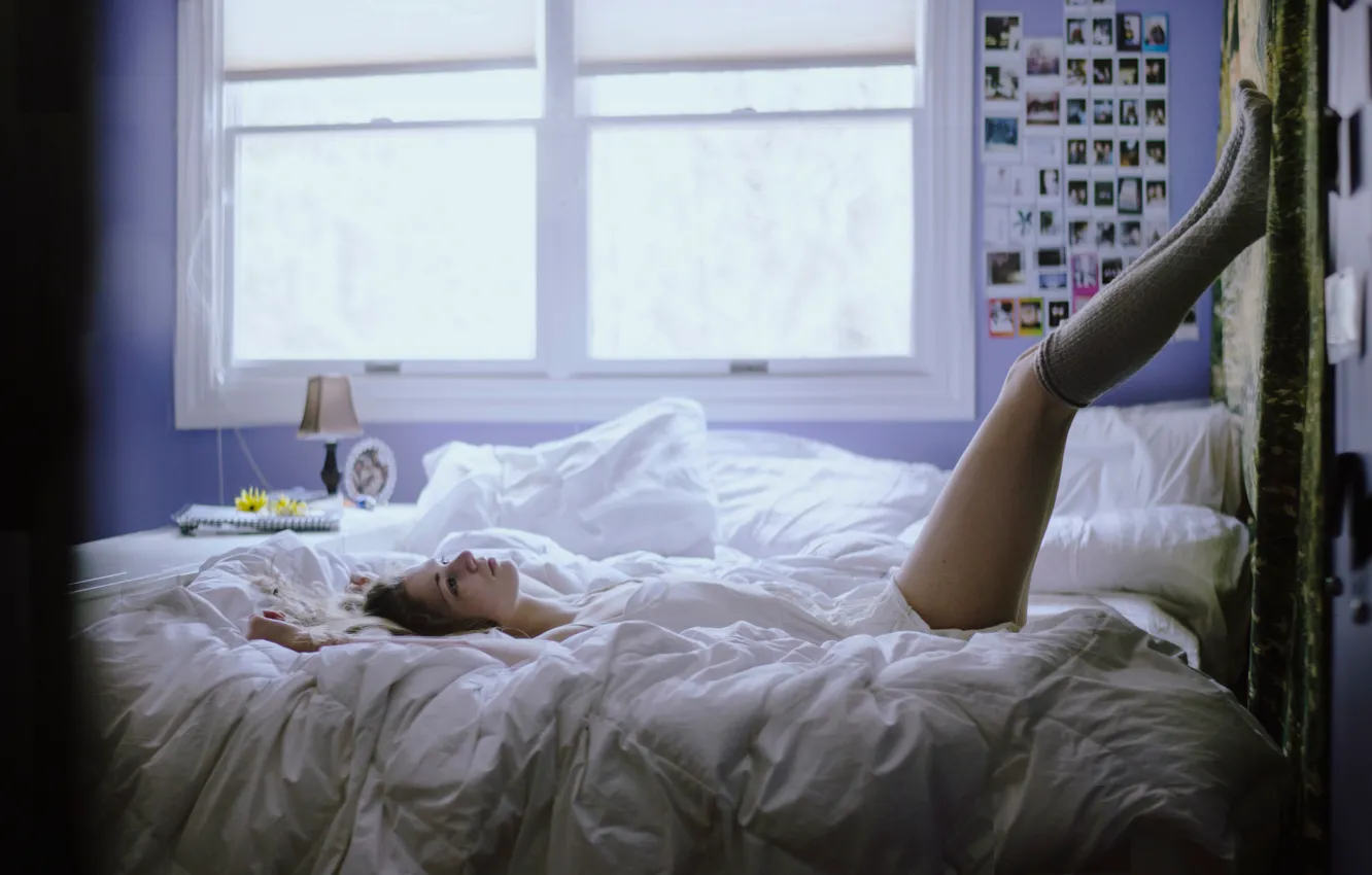 Фото обои девушка, спальня, по мотивам фильма, The Virgin Suicides