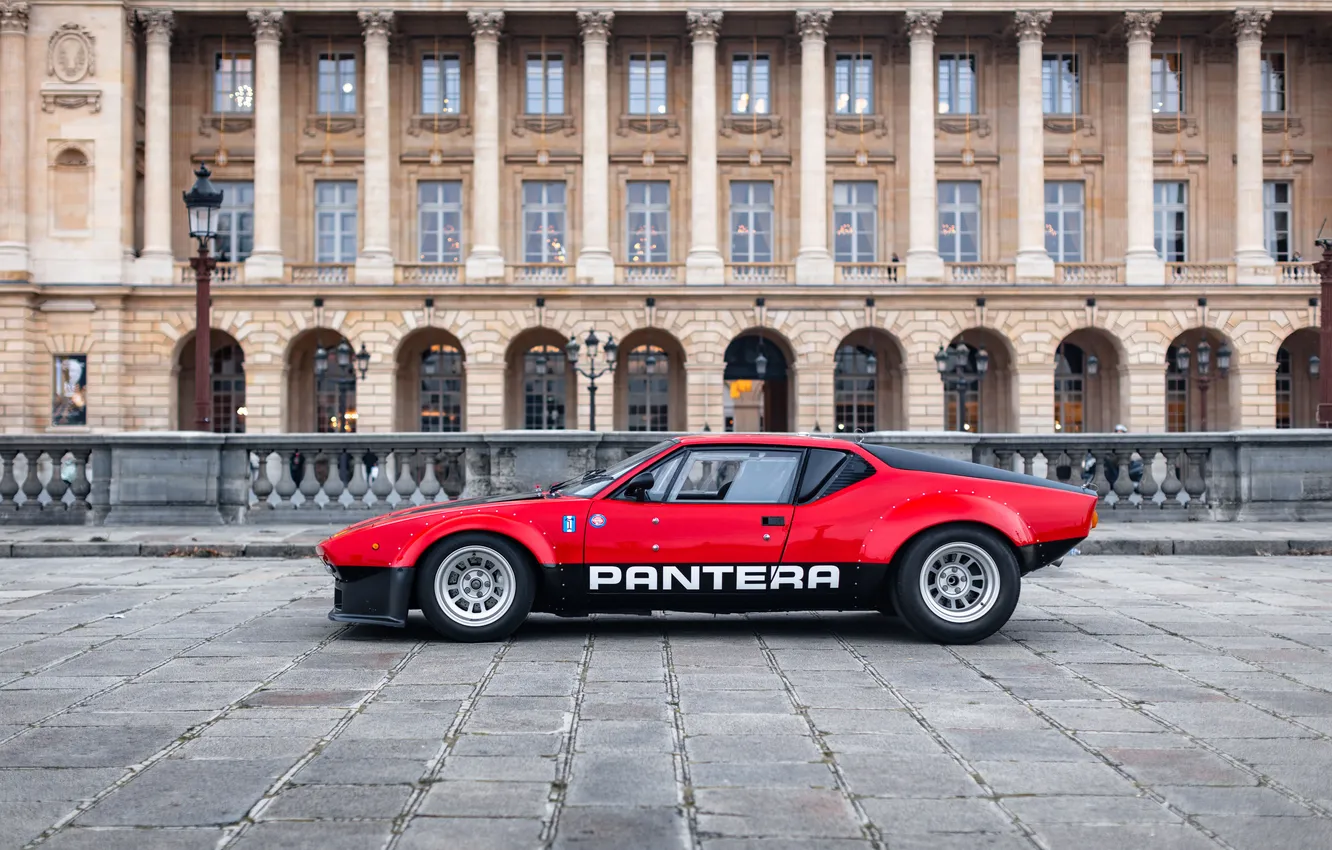 Фото обои 1972, De Tomaso, Pantera, De Tomaso Pantera GTS