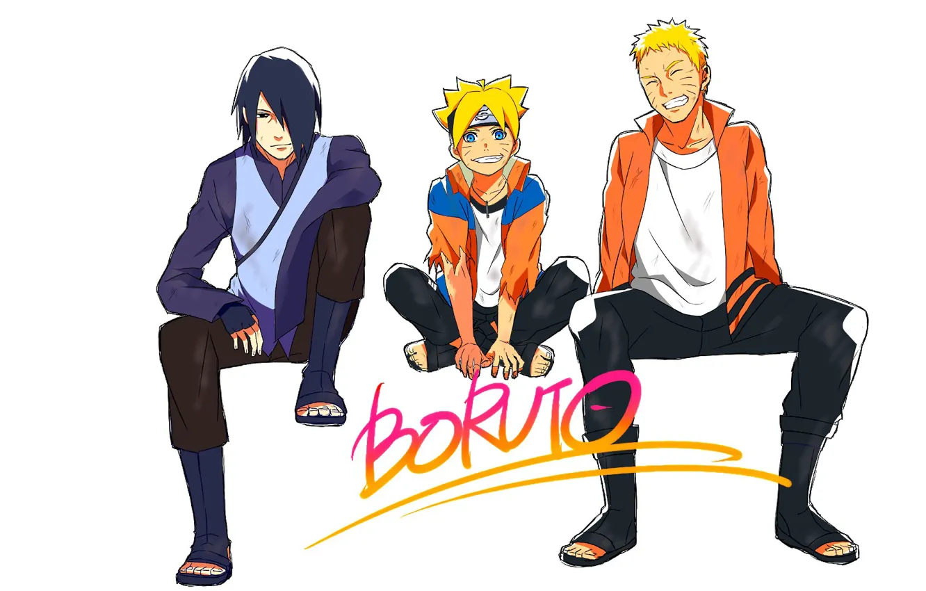 Фото обои Sasuke, Naruto, anime, ninja, asian, Uchiha, manga, Uzumaki