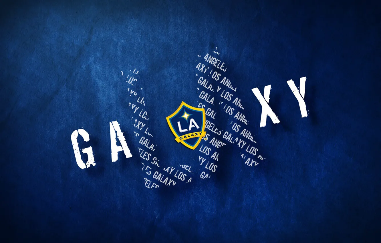 Фото обои wallpaper, sport, logo, football, Los Angeles Galaxy