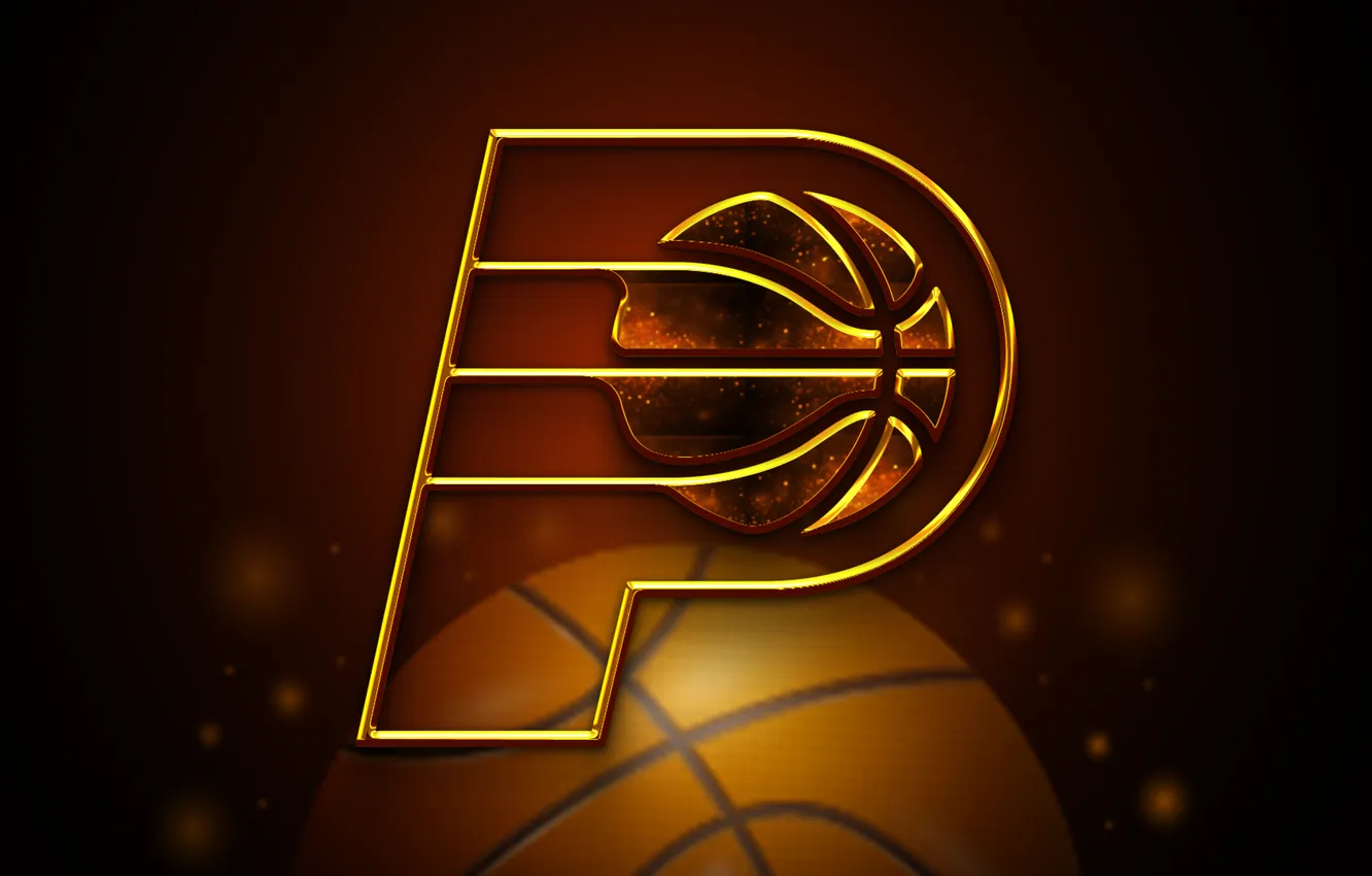 Фото обои Logo, NBA, Basketball, Indiana Pacers, Pacers, Indiana