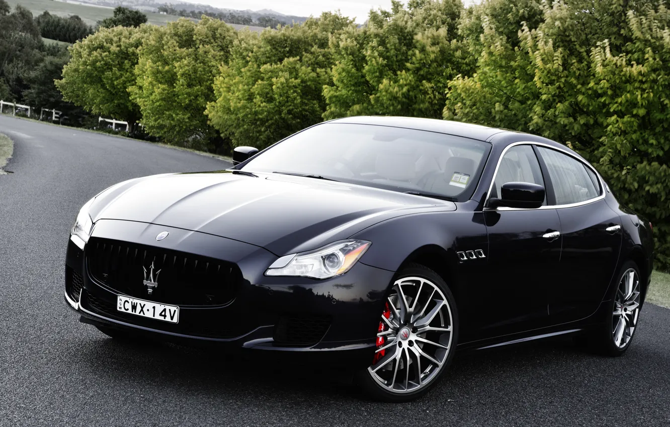 Фото обои Maserati, Quattroporte, мазерати, GTS, кватропорте