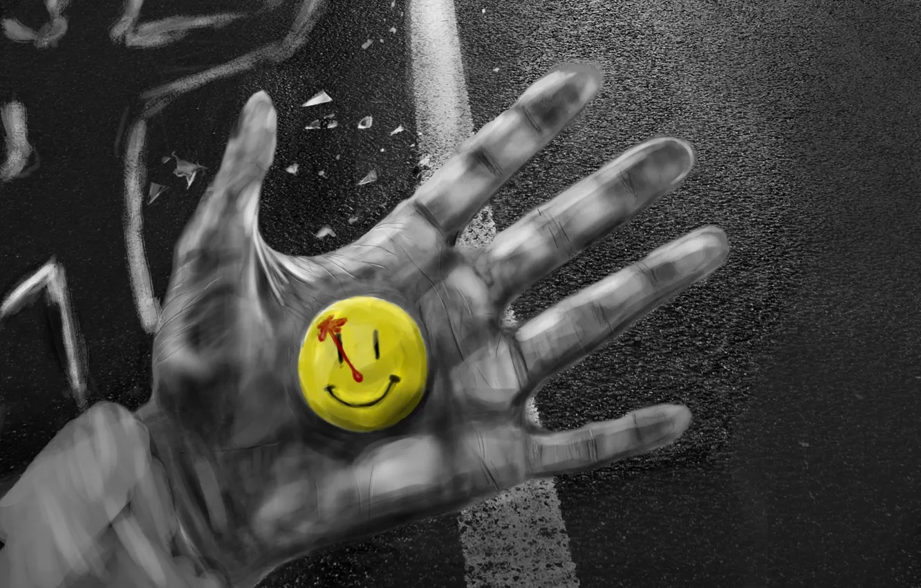 Фото обои ART, Хранители, Watchmen, значёк