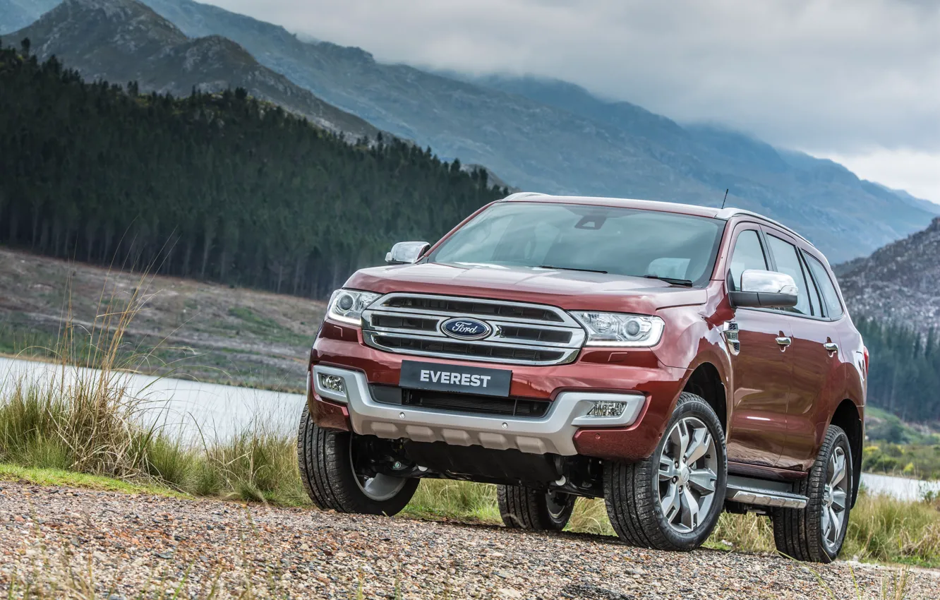 Фото обои Ford, форд, эверест, Everest, 2015