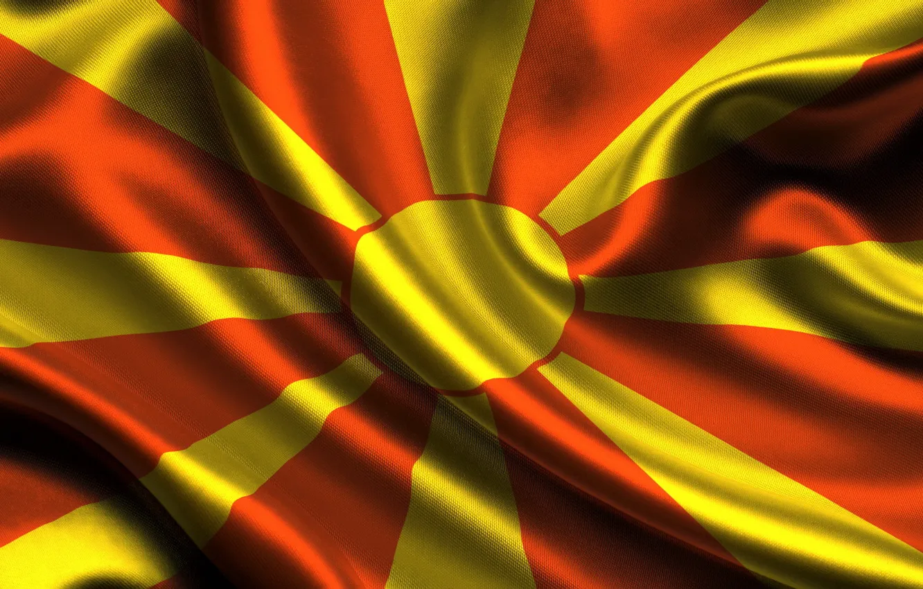 Фото обои Флаг, flag, Республики, Македонии, macedonia