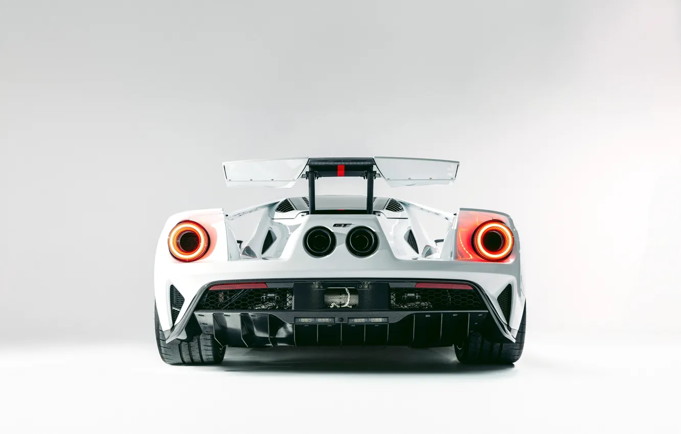 Фото обои Ford, Ford GT, rear, GT