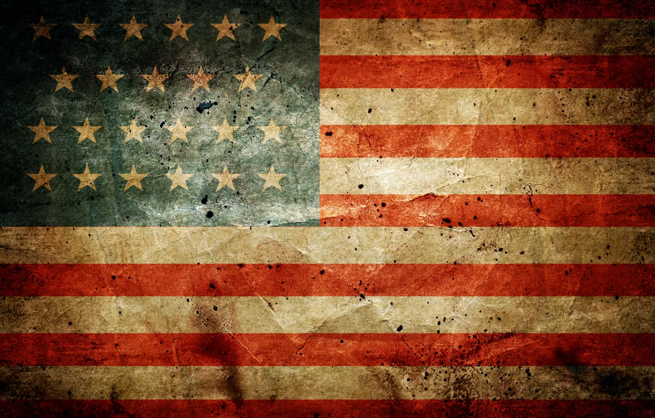 Фото обои United States, flag, patriotism
