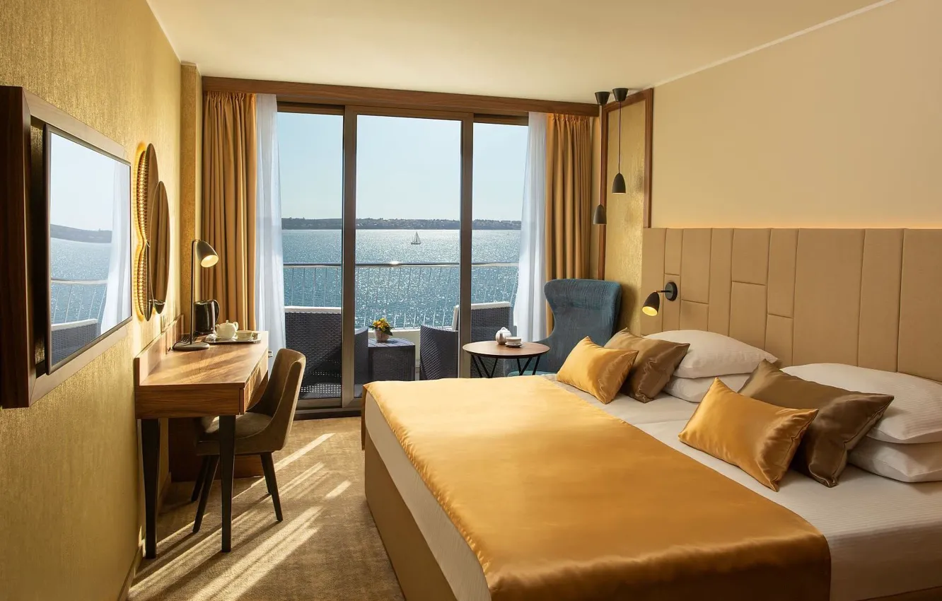Фото обои комната, интерьер, отель, Словения, Grand Hotel Bernardin, Portorož