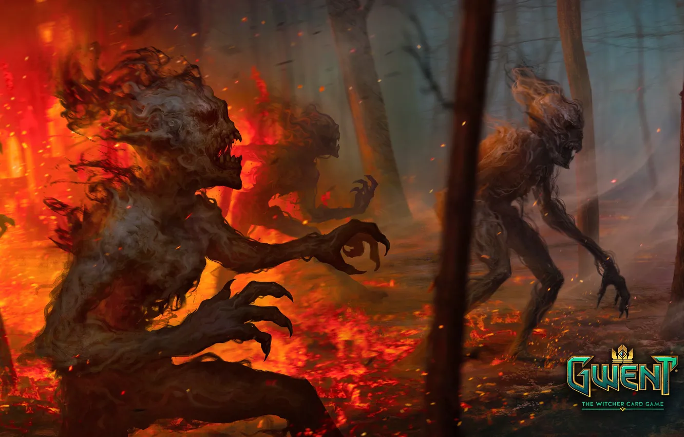 Фото обои Ведьмак, Witcher, карточная игра, CD Projekt RED, Gwent, Гвинт, card game, Gwent: The Witcher Card …