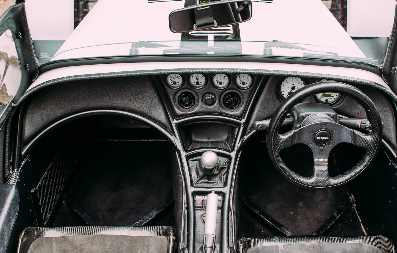 Фото обои интерьер, sportcar, 2004, спортивный автомобиль, Caterham Cars, Caterham Seven CSR 260
