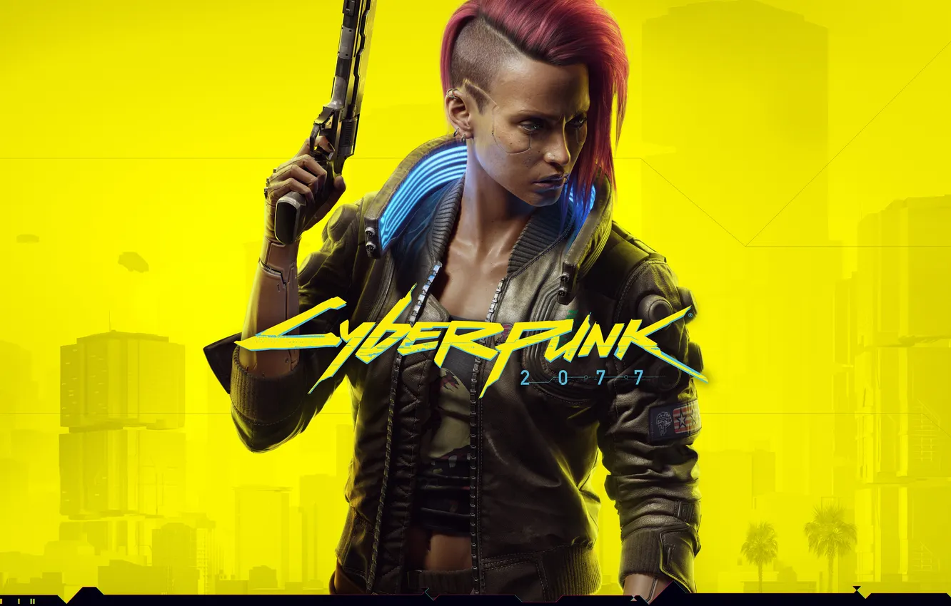 Фото обои Concept Art, cyberpank, Valerie, cyberpunk 2077, Sci-Fi, Vincent, Digital Painting, Game Art
