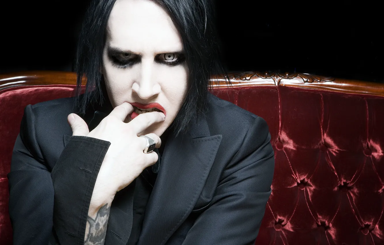 Фото обои Marilyn Manson, Alternative rock, Industrial Metal