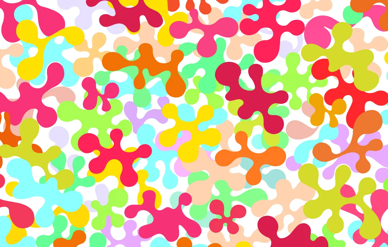 Фото обои узор, краски, камуфляж