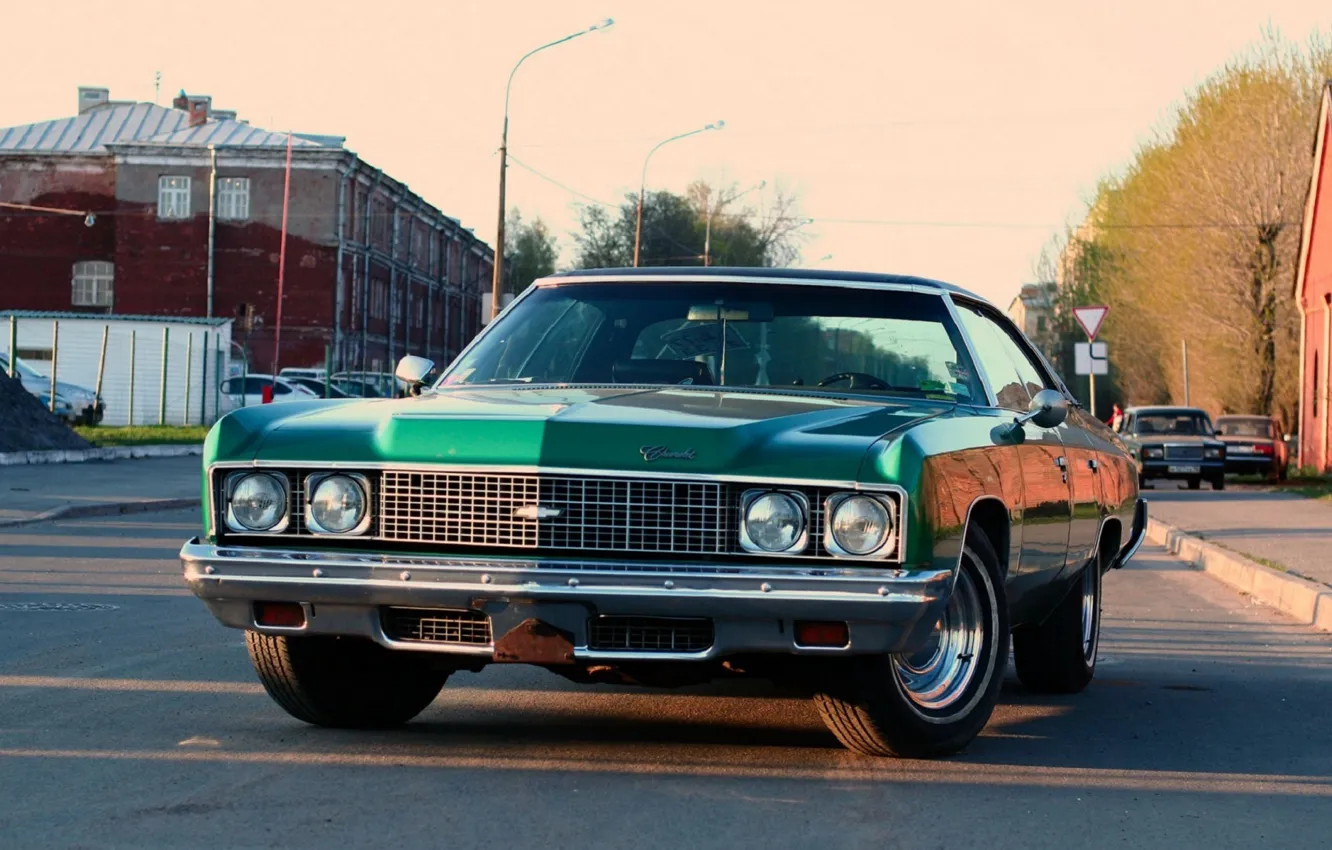 Фото обои Chevrolet, Impala, 1973