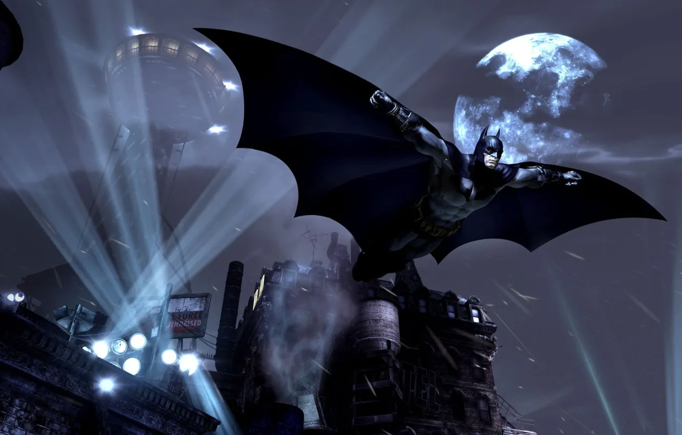 Фото обои game, Batman, hero, action, Comic