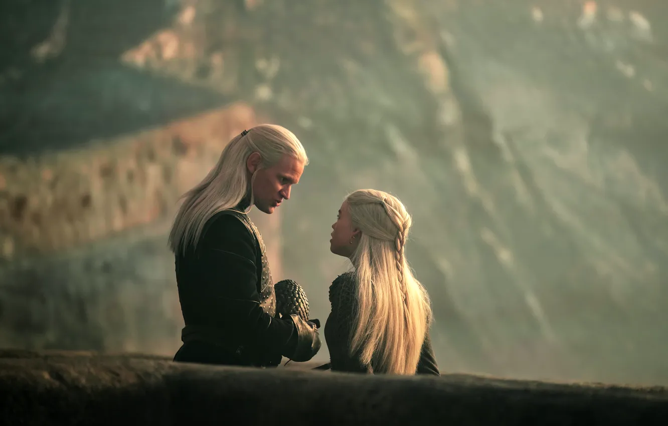 Фото обои game of thrones, daemon, hotd, Rhaenyra, house of the dragon, milly alcock