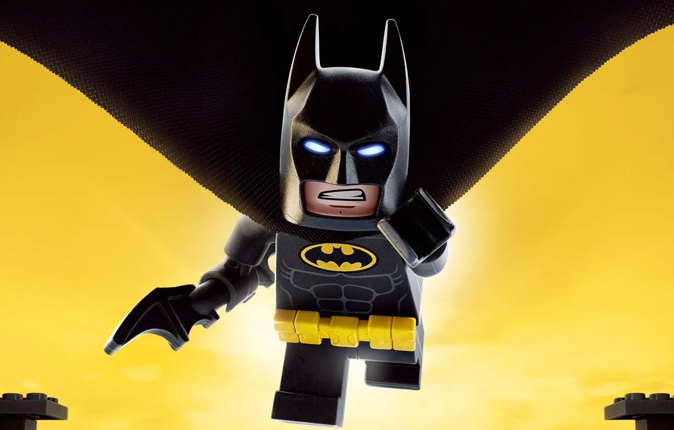 Фото обои cinema, wallpaper, logo, Batman, yellow, man, movie, toys
