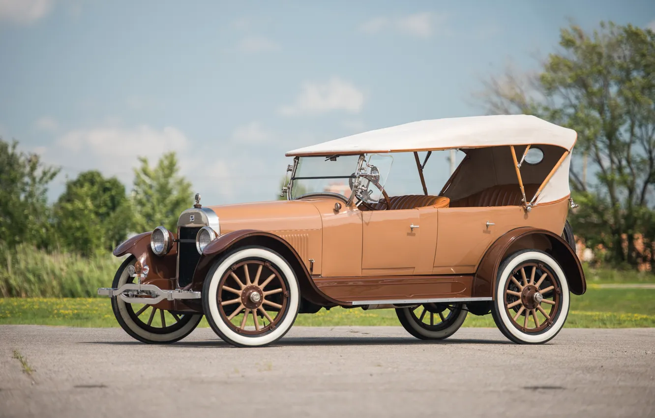 Фото обои Ретро, Автомобиль, Model, Buick, Touring, 1922, 22-45
