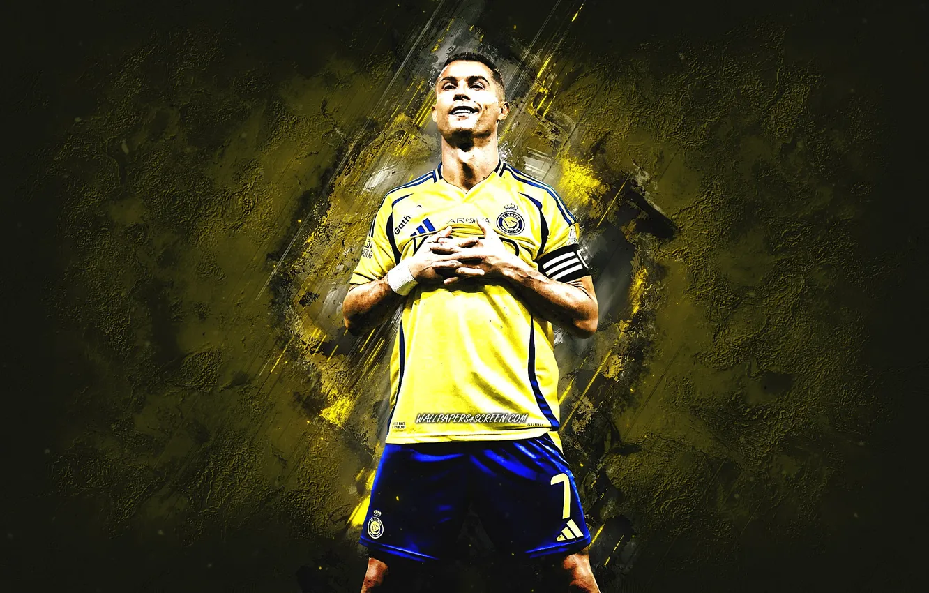 Фото обои Cristiano Ronaldo, Legend, CR7, Football, Ronaldo, Cristiano, Captain, Saudi