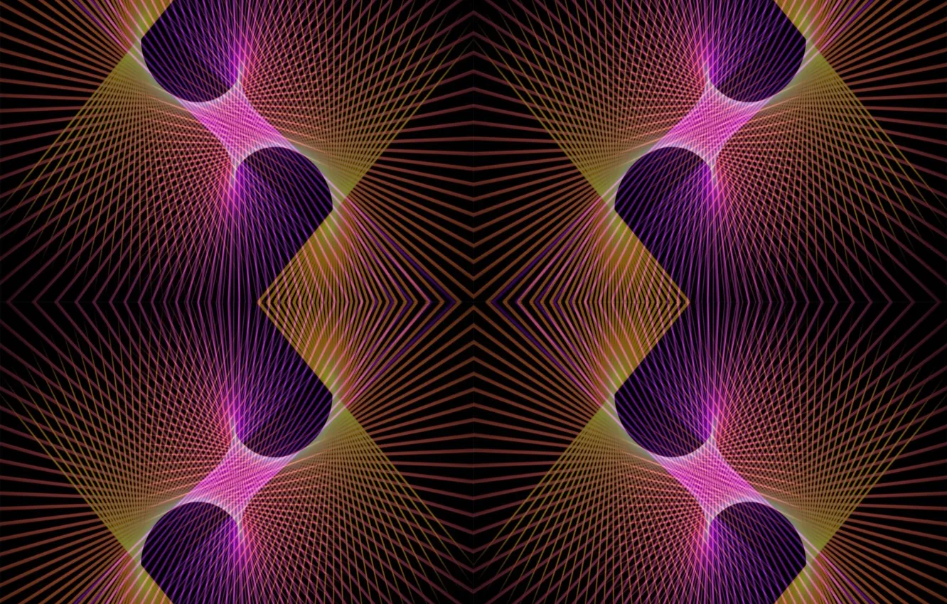 Фото обои design, art, fractal, cinetic