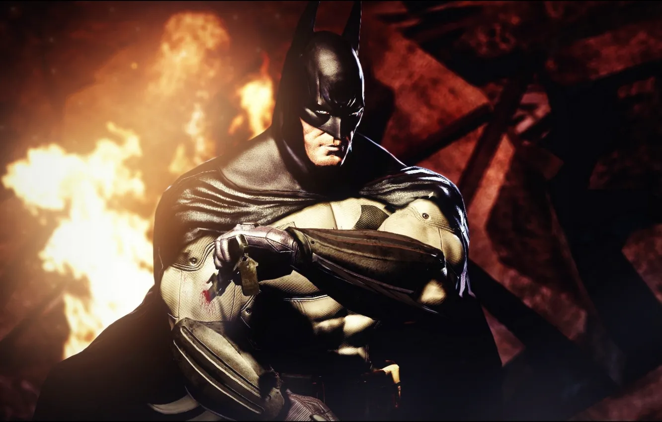 Фото обои batman, art, Batman Arkham City