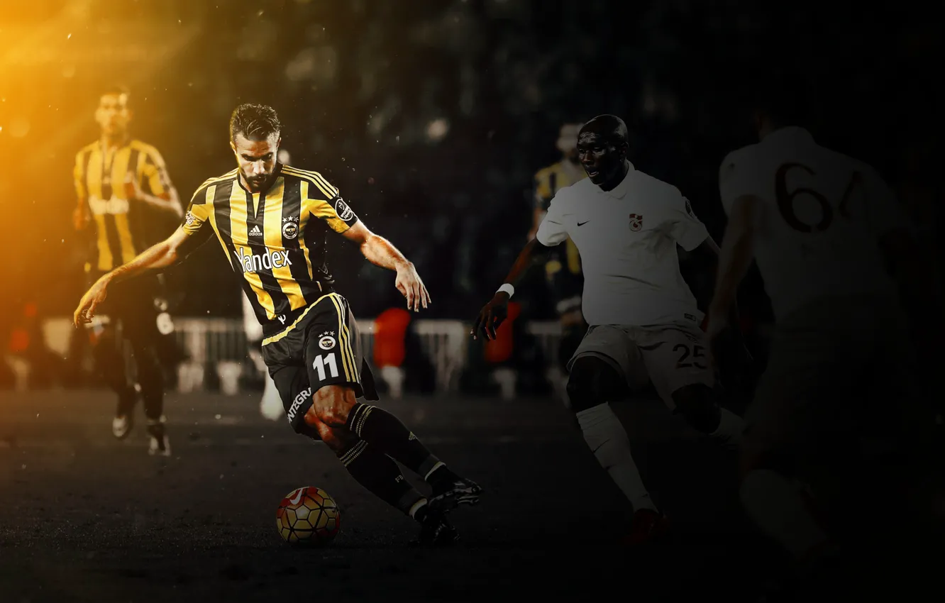 Фото обои wallpaper, sport, football, player, Robin van Persie, Fenerbahce SK