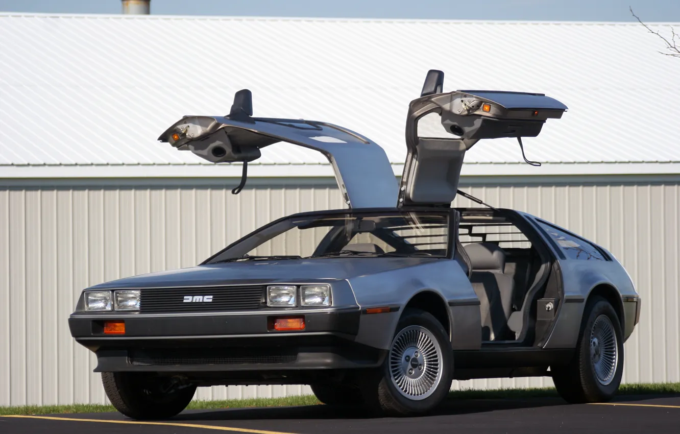 Фото обои future, the, DeLorean, DMC, back