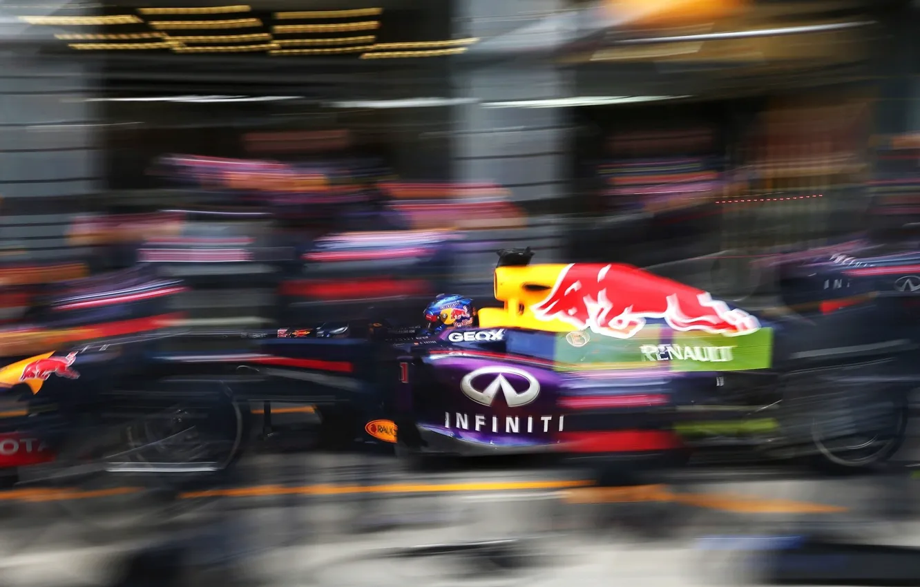 Фото обои Infiniti, Renault, Car, Red Bull, Vettel, Australia, Чемпион