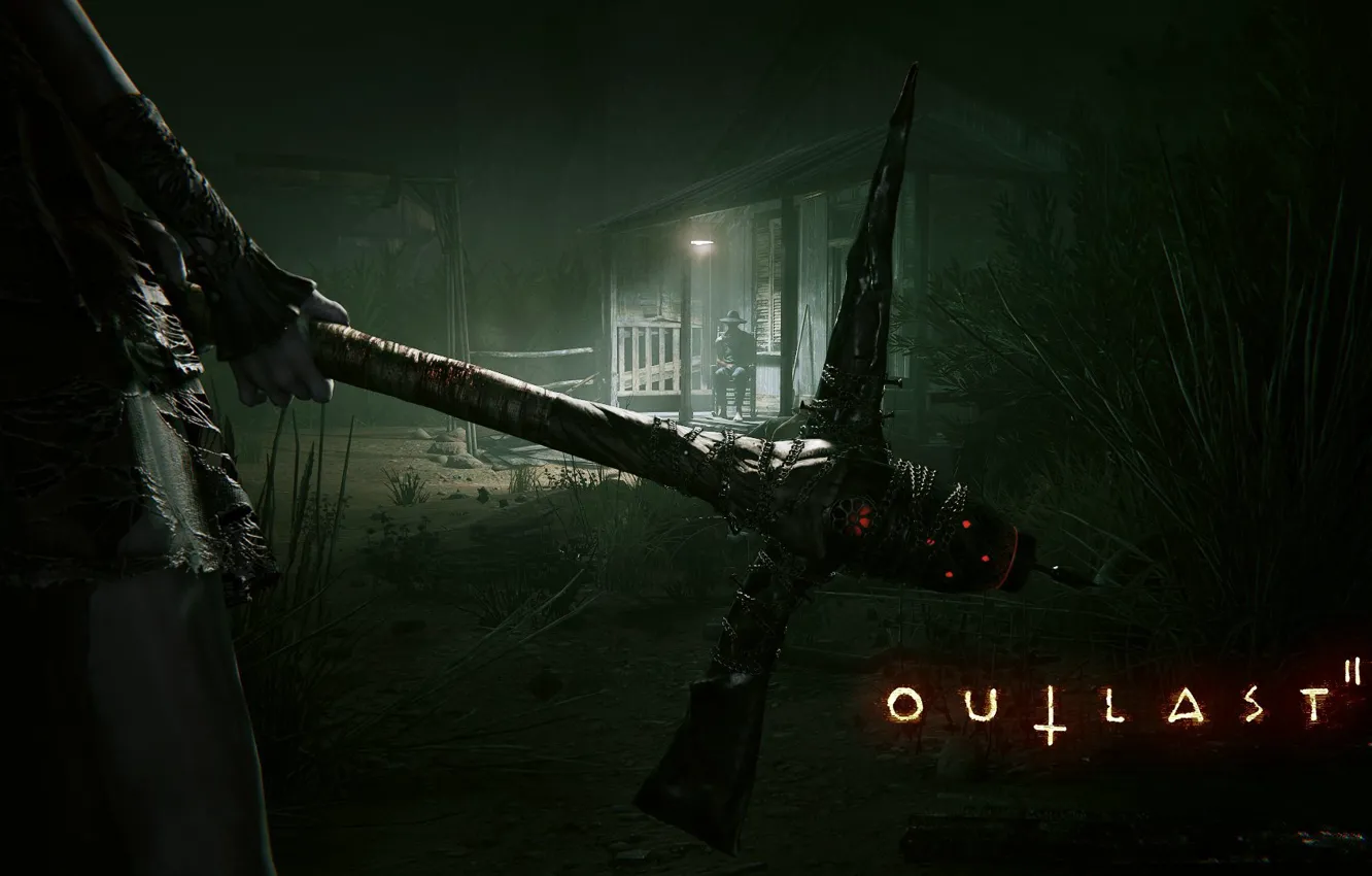 Фото обои Игры, Game, Horror, Хоррор, Outlast II