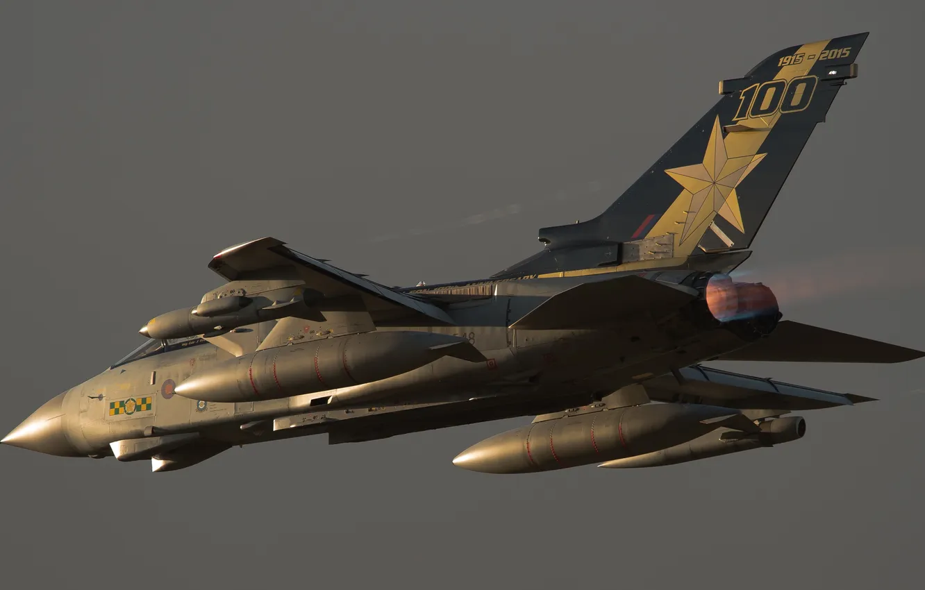 Фото обои полет, истребитель-бомбардировщик, Panavia, Tornado