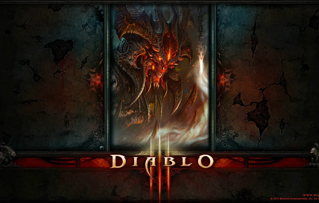 Фото обои game, blizzard, diablo, diablo 3