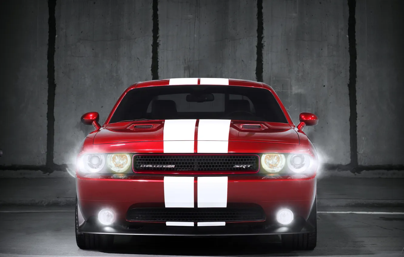 Фото обои dodge, challenger, srt8