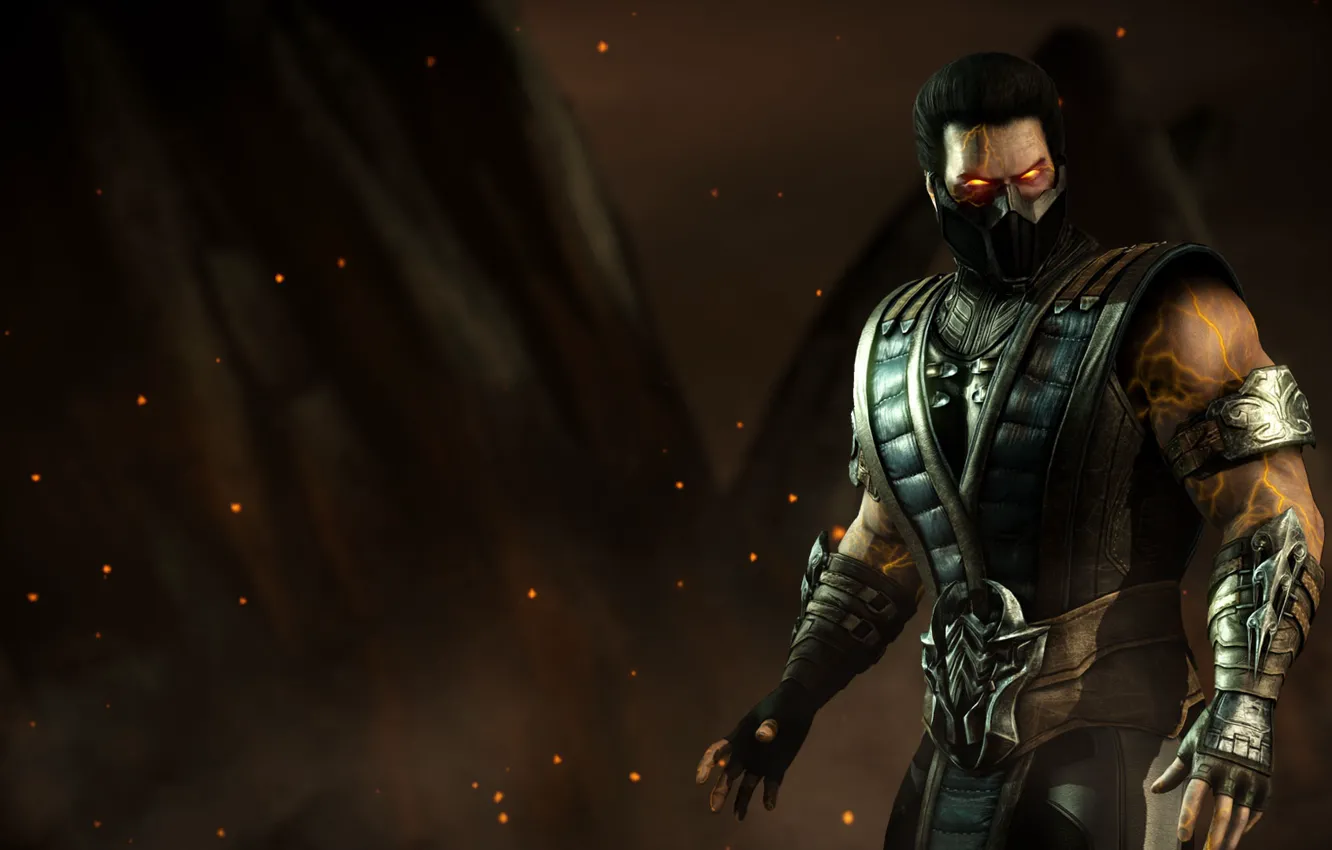 Фото обои ninja, Sub-Zero, Mortal Kombat X, MKX, revenant, Kuai Liang