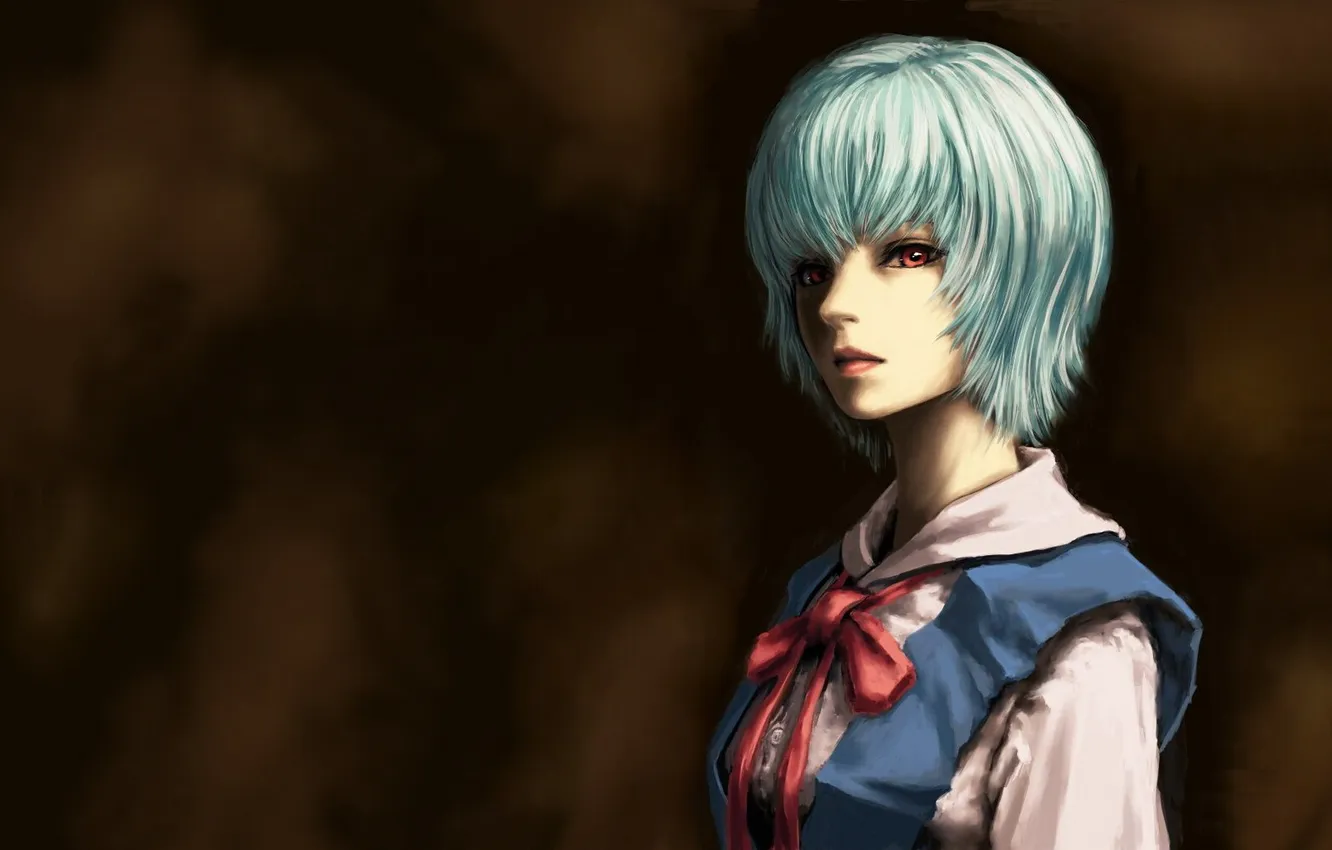 Фото обои Евангелион, evangelion, ayanami rei, first child