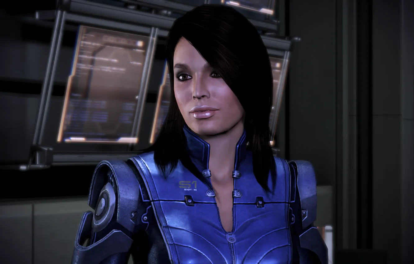 Фото обои Mass Effect, Ashley Williams