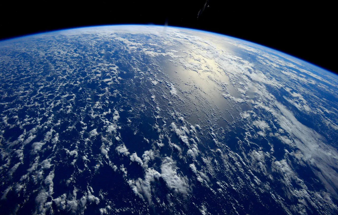 Фото обои космос, океан, земля