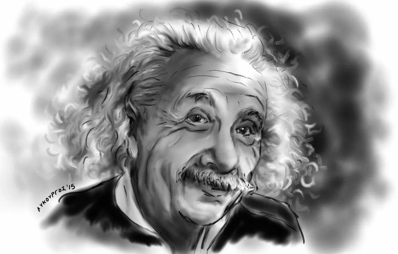 Фото обои лицо, Альберт Эйнштейн, Albert Einstein, физик, теоретик, учёный