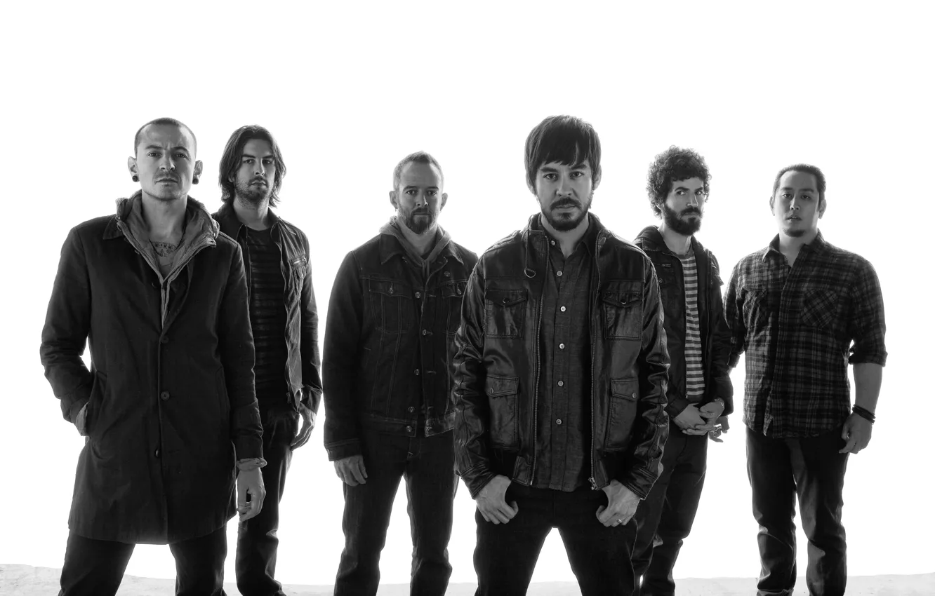 Фото обои Alternative, Альтернатива, Linkin Park, Честер Беннингтон, Майк Шинода, Линкин Парк, Брэд Дэлсон, Джо Хан