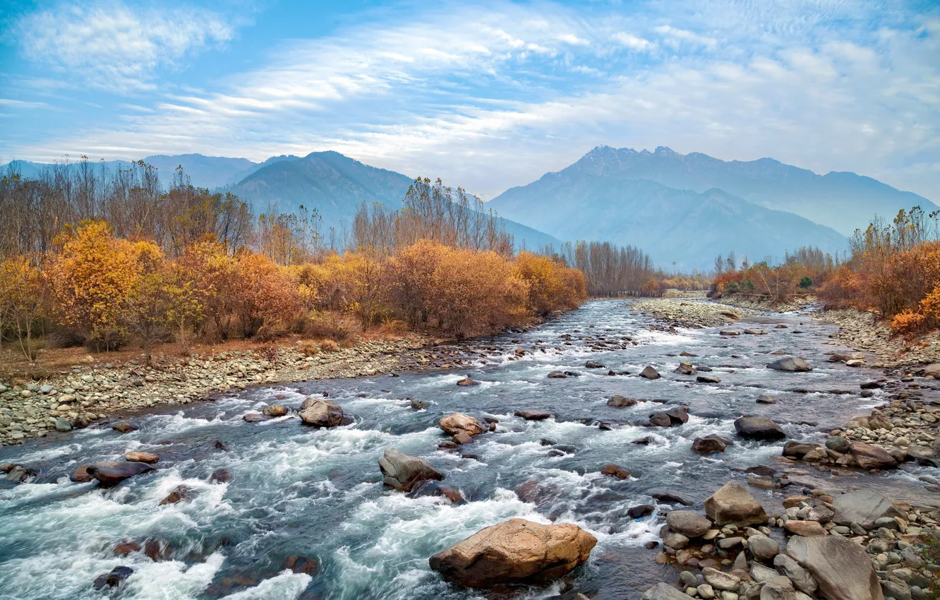 Фото обои nature, outdoor, outdoors, natural, panoramic, no people, pahalgam