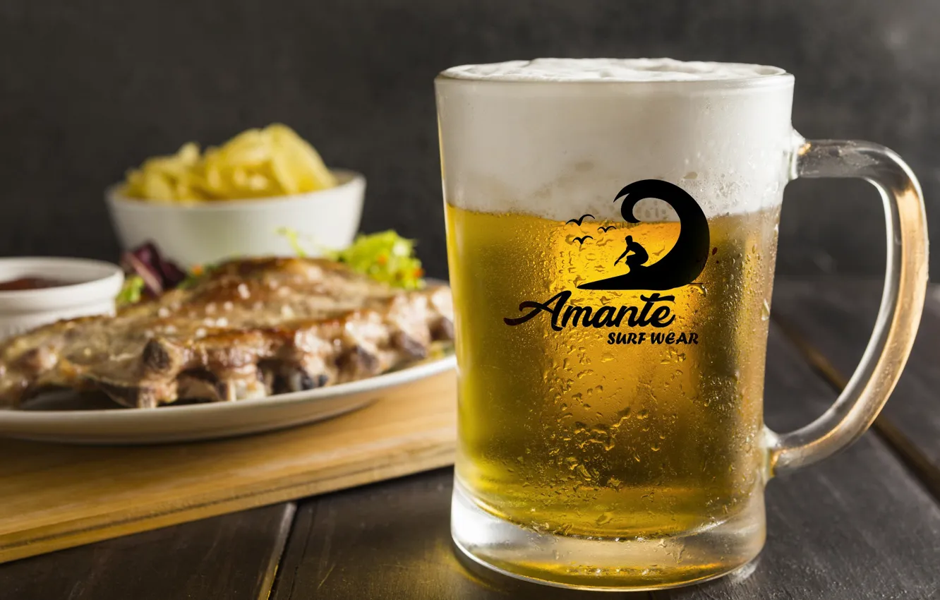 Фото обои logo, Beer, Chopp, Amante