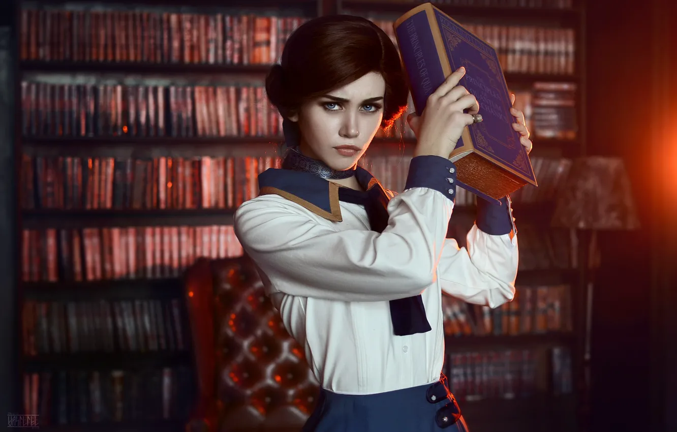 Фото обои book, Elizabeth, bioshock infinite, Cosplay