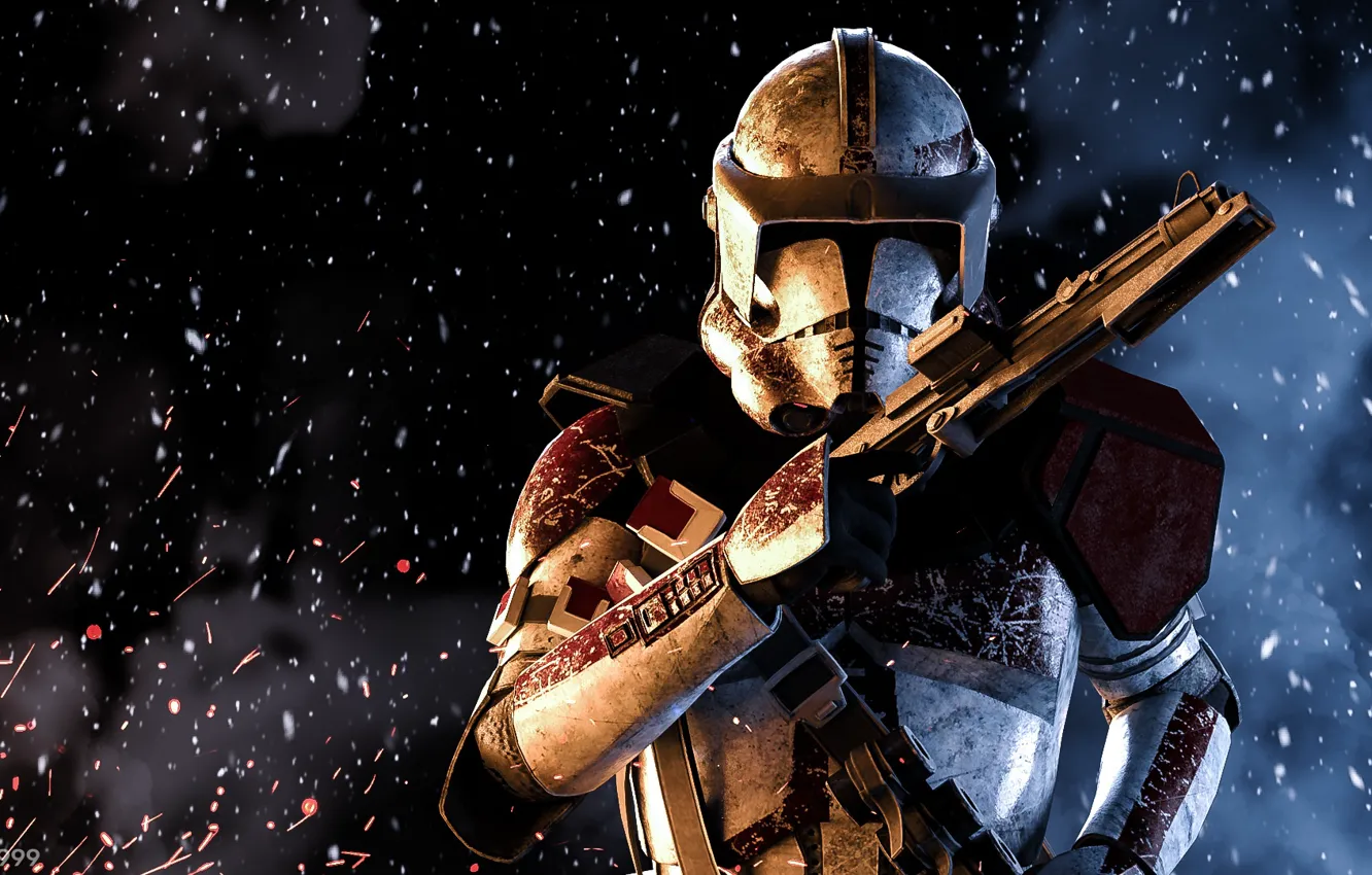 Фото обои Star Wars, battlefront II, Stormthrooper