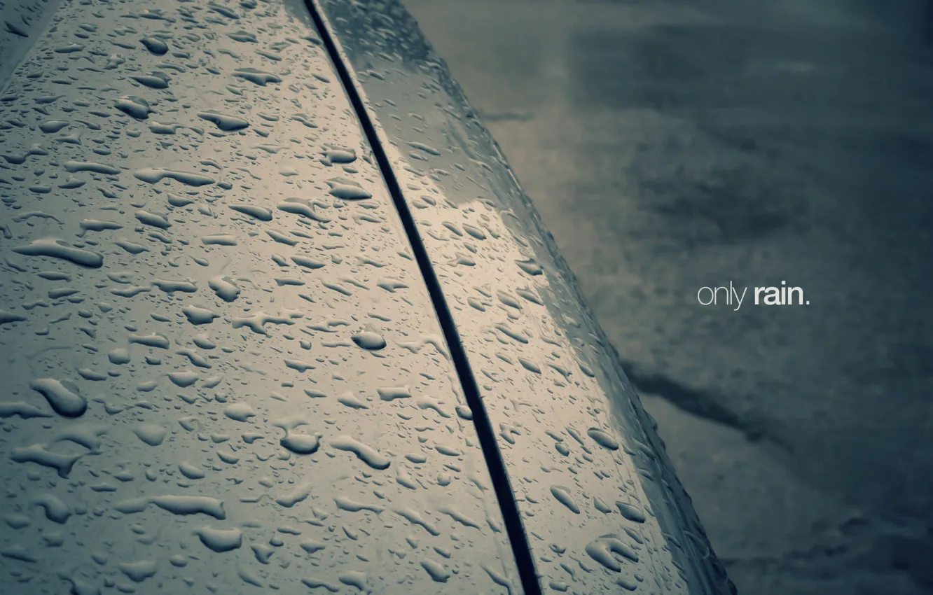Фото обои Wallpaper, Only Rain, Капли Дождя
