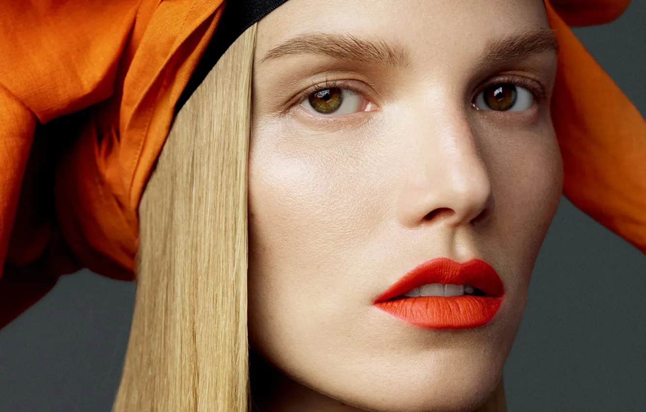 Фото обои девушка, лицо, модель, портрет, Suvi Koponen