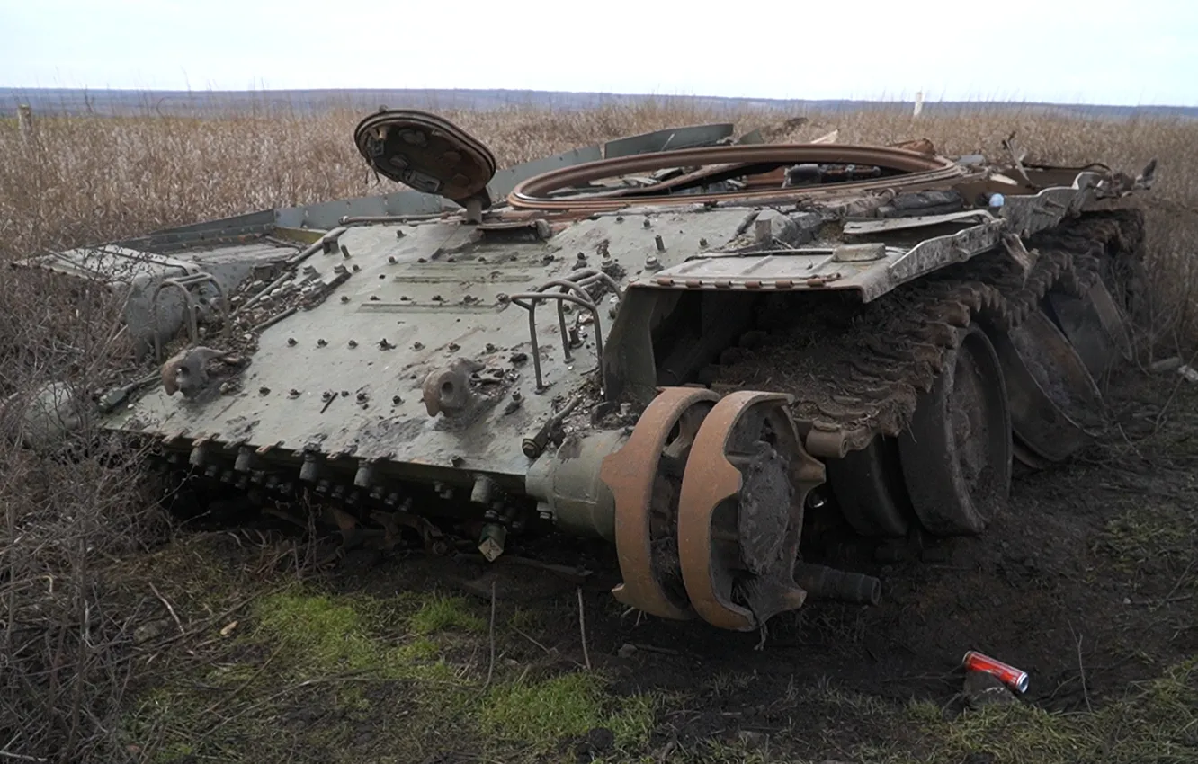 Фото обои war, tank, destruction