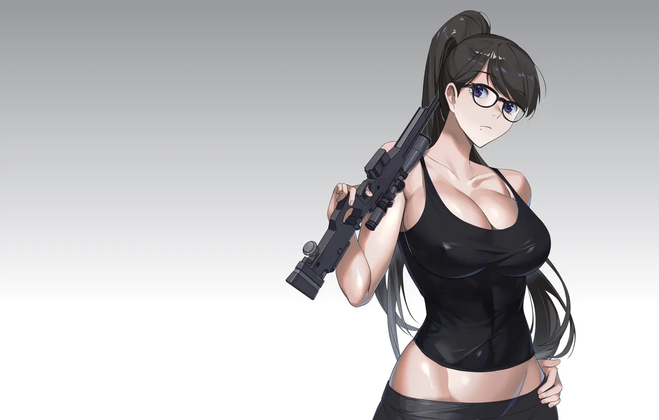 Фото обои Girl, Anime, Manga